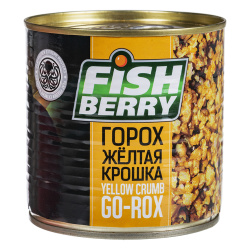 Зерновая смесь Lion Baits Горох желтая крошка 430 мл