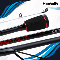 Спиннинг KDF Менталит/Mentalit 2,18 м тест 0,5-5 гр арт 1070-7'2"