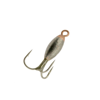 7211 Мормышка вольфрамовая Тульская Чет черная диаметр 3 мм вес 0,68 гр ушко