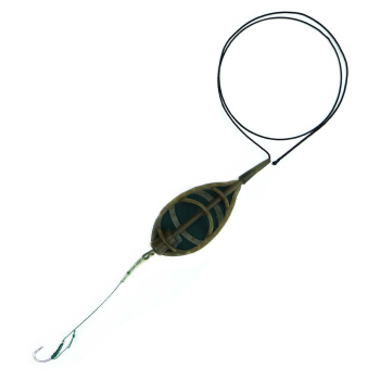 Монтаж карповый Carp Hunter Метод кормушка флэт 60 гр