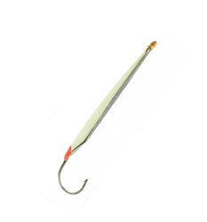 Блесна зимняя Пирс Сож малый одинарный крючок 3,4 гр 40 мм цв никель