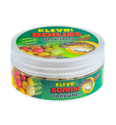 Бойлы тонущие Klevo Белая рыба 14 мм 100 гр