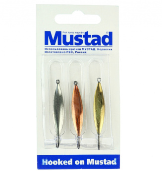 Набор зимних блесен Mustad Симметрия 2,7 гр 3 шт/упак
