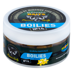 Бойлы тонущие Elephant Baits Ваниль 14 мм 150 гр