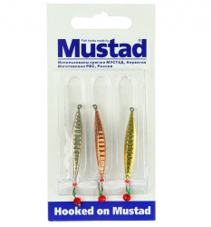 Набор зимних блесен Mustad Хищник PR-53 2,8 гр 3 шт/упак